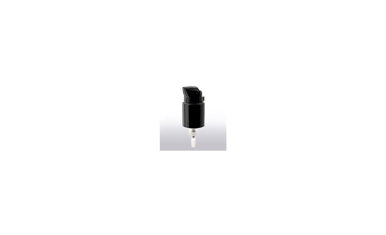 Pumpverschluss mit Dosiervolumen 0,50 ml, Metropolitan Lotion, schwarze Schutzkappe (1 stk)