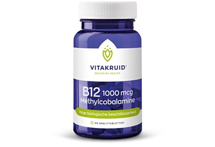 Vitakruid B12 1000 mcg Methylcobalamin 90 Schmelztabletten