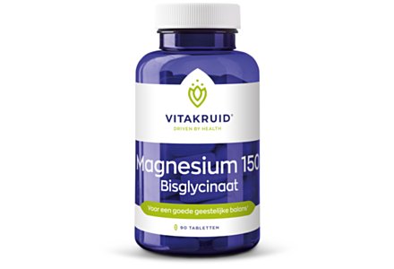 Vitakruid Magnesium 150 Bisglycinaat 90 Tablette