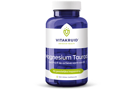 Vitakruid Magnesium Taurat mit P-5-P 90 vegan capsules