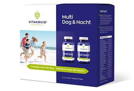 Vitakruid Multi Tag & Nacht 2x 90