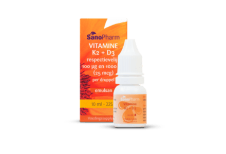 SanoPharm Emulsan Vitamin K2 + D3 Tropfen
