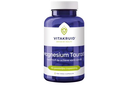 Magnesium-Taurin mit P-5-P 100 vegan Tablette