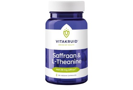 Vitakruid Safran & L-Theanin - 30 vegane Kapseln