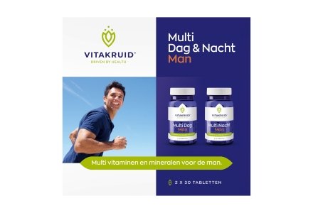 Vitakruid Multi Tag & Nacht Man 2 x 30 tablette