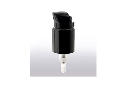 Pumpverschluss mit Dosiervolumen 0,50 ml, Metropolitan Lotion, schwarze Schutzkappe (1 stk)