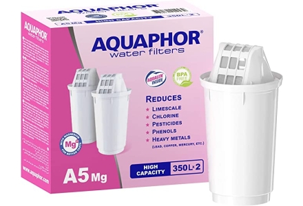 Replacement filter cartridge Aquaphor A5 Mg (2 pieces)