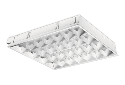 Mountainlight Inlay-Leuchte 4x 18 Watt, Aluminium-Gitter, matt