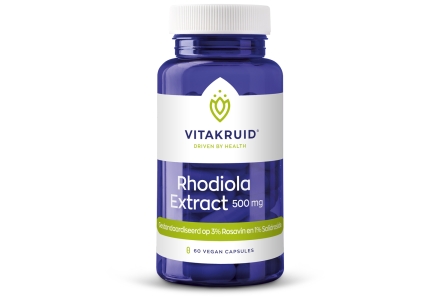 Rhodiola extract 500 mg 3% Rosavin 60 vegan capsules