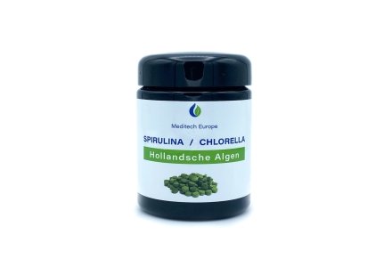 Spirulina Chlorella-Algen Tabletten