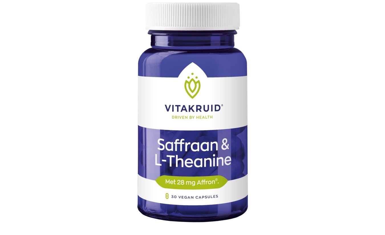 Vitakruid Safran & L-Theanin - 30 vegane Kapseln