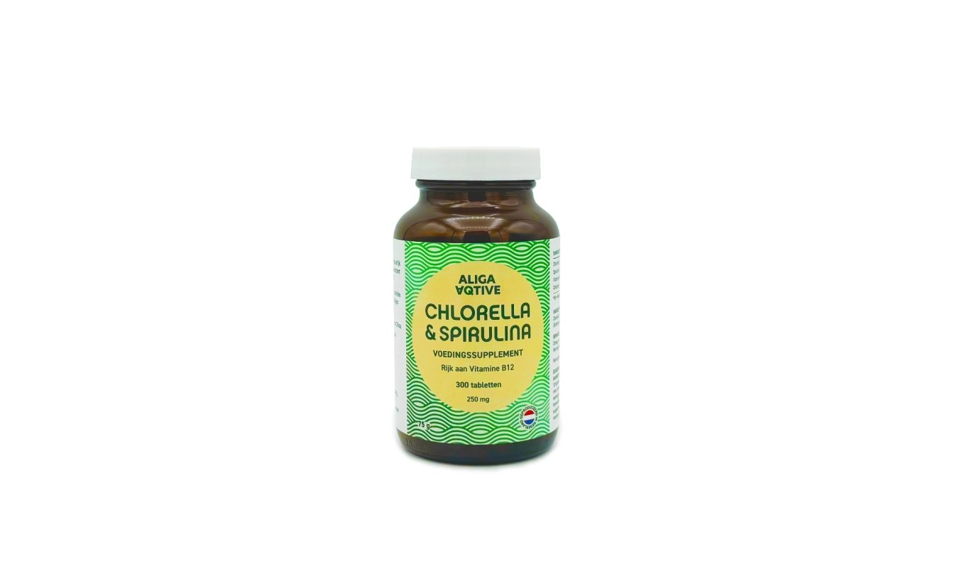 Dutch Chlorella & Spirulina 300 Tabs