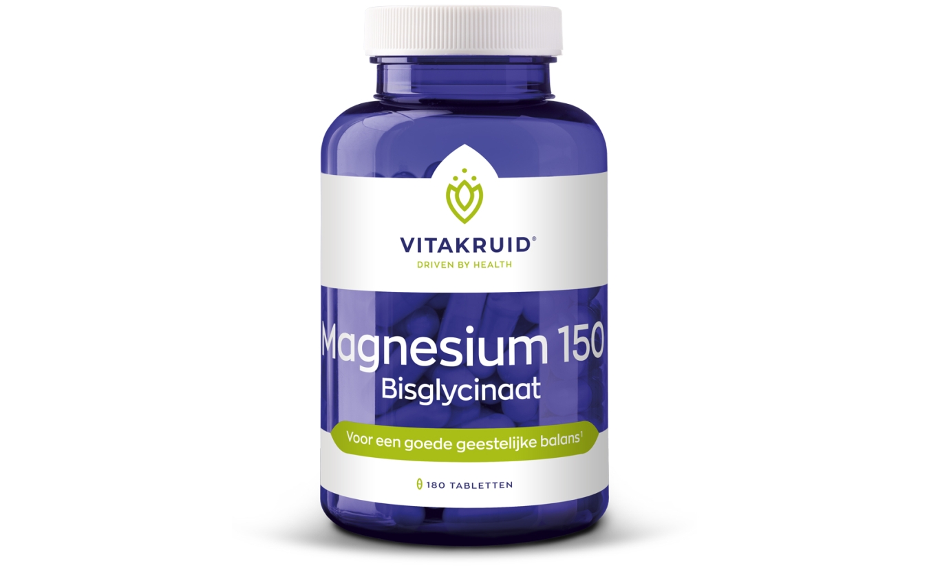 Vitakruid Magnesium 150 Bisglycinate 180 tablets