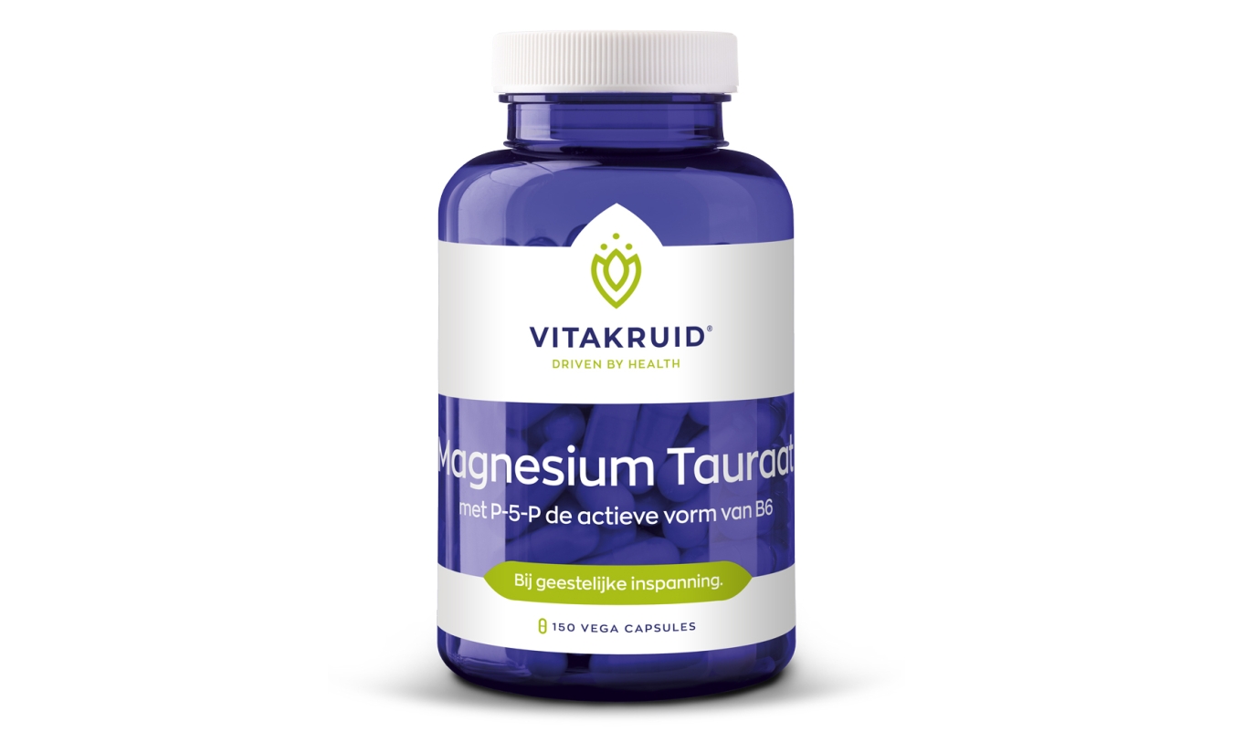 Magnesium-Taurin mit P-5-P 180 vegan Tablette