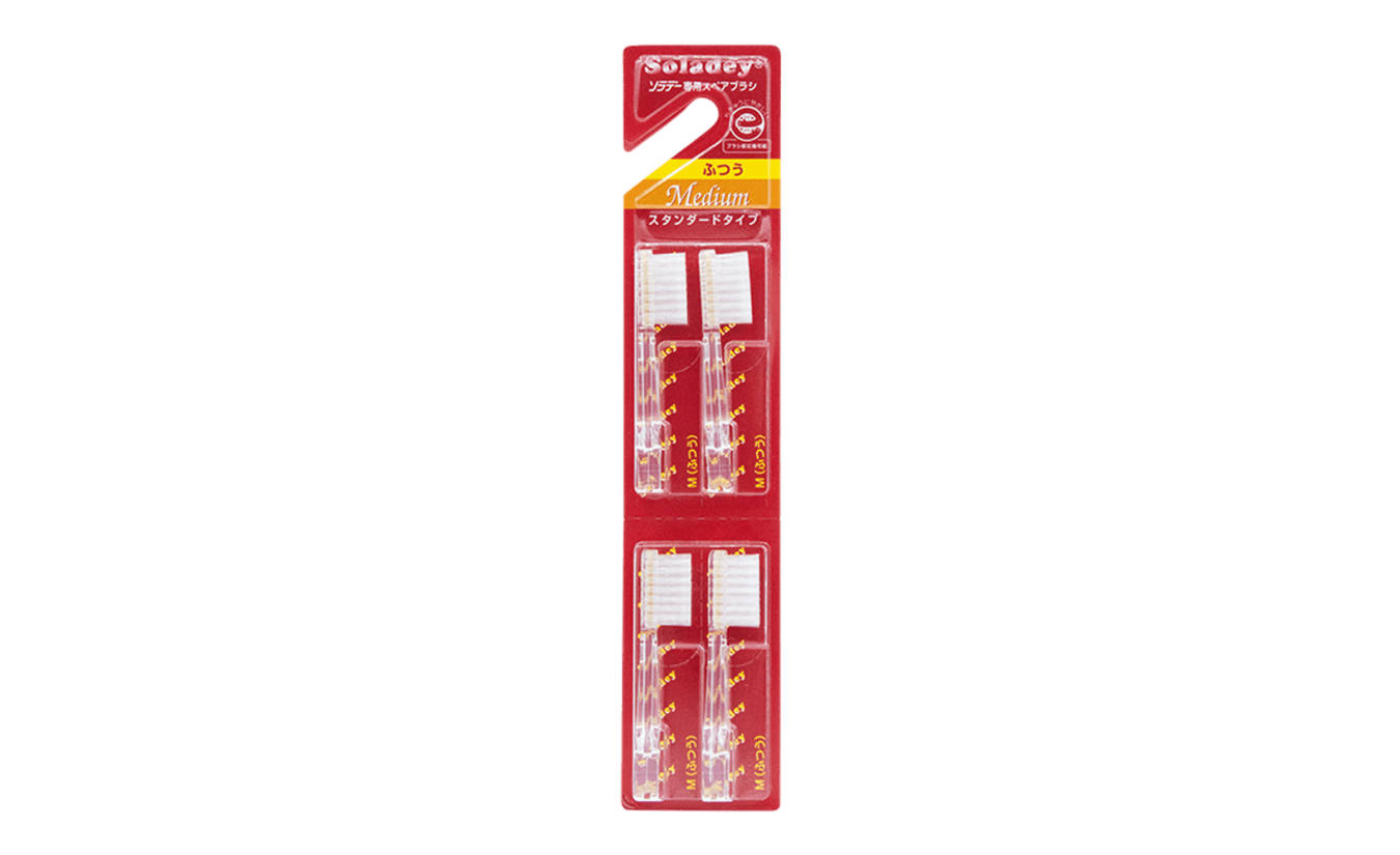Soladey Ersatzbürsten Medium 4 stuck