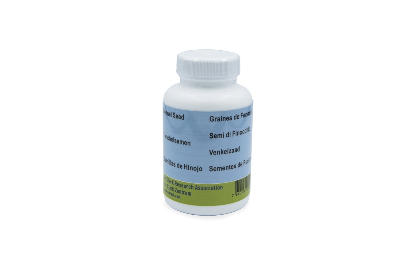 Hulda Clark Fenchelsamen Kapseln (450mg, 120 Stück)