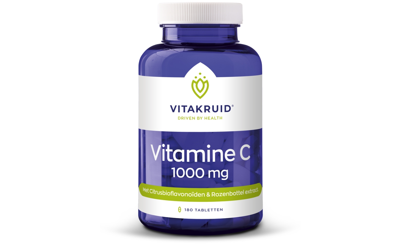 Vitakruid Vitamin C 1000 mg 180 capsules